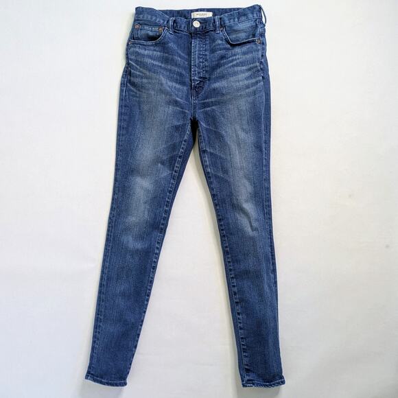 Moussy Vintage Skinny Jeans 27* High Rise Blue Denim Stretch Japanese - Picture 1 of 9